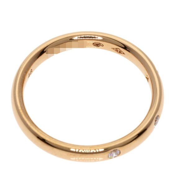 VAN CLEEF & ARPELS 18k Rose Gold Diamond Ring #48 - Picture 6 of 9